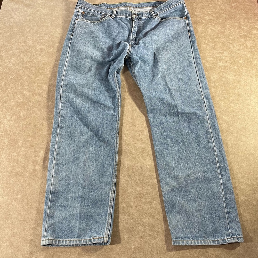 Levi’s 505 Light Wash Straight Jeans 40x30